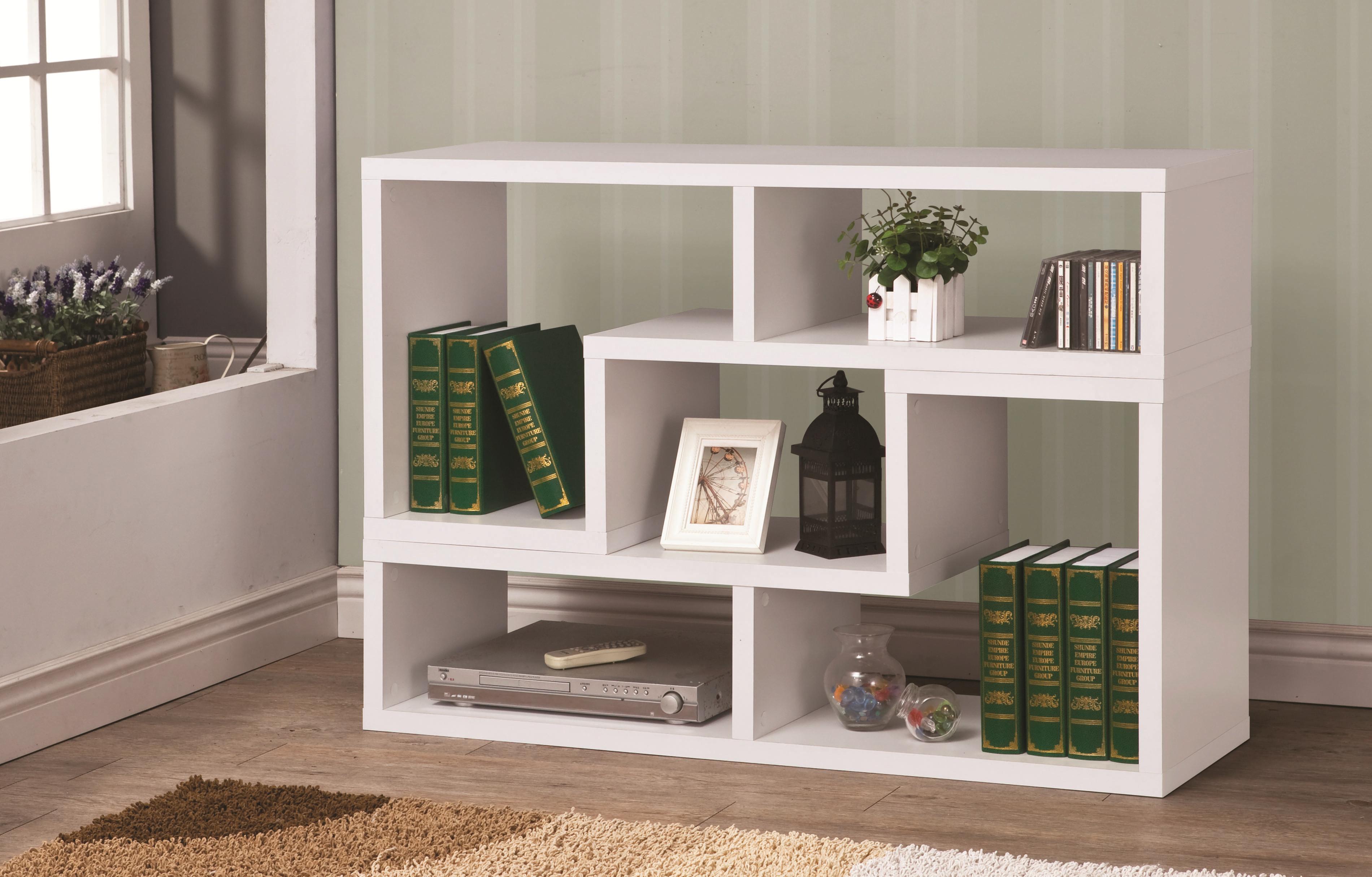 Media console and bookcase sale